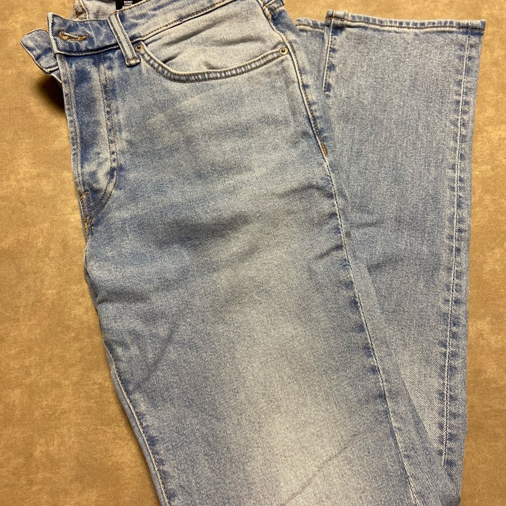 32x32 skinny jeans denim light blue jeans-Men